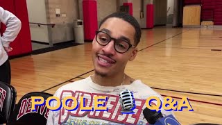 📺 Entire JORDAN POOLE interview quarantine Klay Iguodala starts with endofworkout FTs [upl. by Arodasi561]