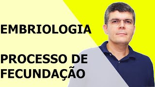 EMBRIOLOGIA  PARTE 2  PROCESSO DE FECUNDAÇÃO [upl. by Malan]