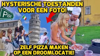 HYSTERISCHE TOESTANDEN VOOR EEN FOTO IK GA ZELF PIZZA MAKEN OP EEN DROOMLOCATIE 277 [upl. by Strain]