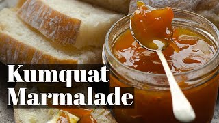 How to make delicious kumquat marmalade or kumquat jam [upl. by Aldercy]