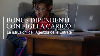 Bonus dipendenti con figli da 3 mila euro come funziona la videoscheda [upl. by Mychal]