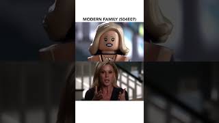 Modern Family in Lego  Claire snaps at Phil 😂 lego modernfamily [upl. by Giselbert285]