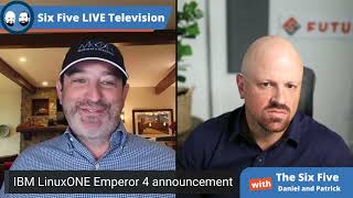 IBM LinuxONE Emperor 4 Announcement  Episode 139  Six Five [upl. by Airotel]