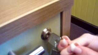 Instructions  Drawer lock Ped [upl. by Afton]