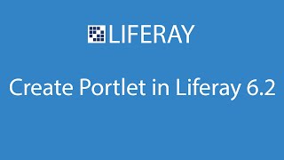 Liferay 62 tutorial  Create portlet in liferay 6 2 [upl. by Oswell333]