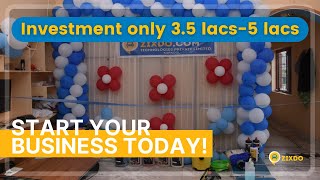 Start your Business today  Investment 35 lacs5 lacs  Business Opportunity  Zixdo Technologies [upl. by Hagen]