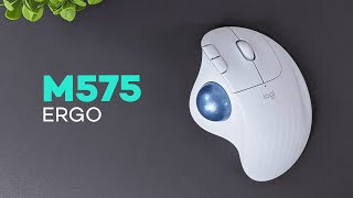 Logitech Ergo M575 Mouse Review [upl. by Erreid]