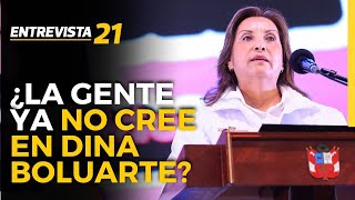 ANÁLISIS ENCUESTA IPSOS Guillermo Loli quotDina Boluarte ya no podrá revertir ese 4quot  Entrevista21 [upl. by Nuawtna]