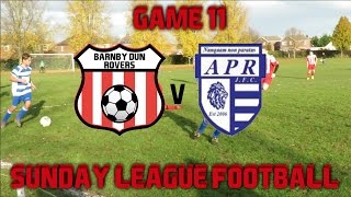 Sunday League Football  Barnby Dun v Adwick Park Rangers  League  GAME 11 [upl. by Nylarac879]