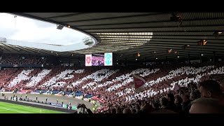 Jambo Tifo  Scottish Cup SemiFinal 2022  Heart of Midlothian FC Vs Hibernian FC [upl. by Cahan]