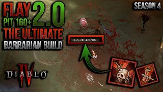 The ULTIMATE Barbarian Flay build GUIDE 20❗Gameplay Commentary amp Planner 💪 Diablo IV Season 4 [upl. by Gnilrets]