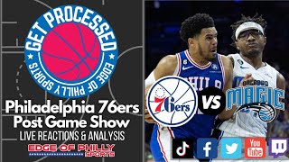 LIVE I Sixers vs Magic Postgame Show I Reaction Takeaways amp Grades [upl. by Latia]