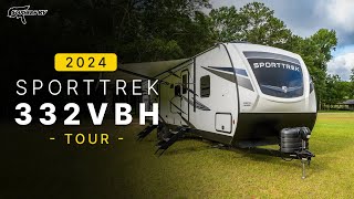 RV Rundown  2024 Venture SportTrek 332VBH Family Bunk House Camper Travel Trailer at Southern RV [upl. by Selhorst]