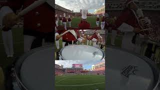 Razorback Marching Band Pregame razorbacks drumline marchingband [upl. by Jewelle]