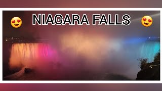 Niagara Falls WaterfallNiagara SkyWheel  New Years Eve Vlog [upl. by Kinsler838]