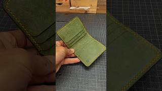 Making bifold wallet  “Bulwark”💳💵 [upl. by Lerual]