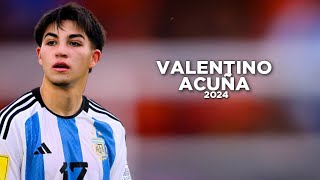 Valentino Acuña  Talented Midfielder 🇦🇷 [upl. by Astrea]