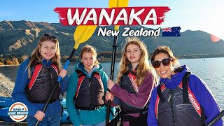 WANAKA New Zealand 🇳🇿 Where Holiday Dreams Come True Kayak amp Ski in PARADISE  197 Countries 3 Kids [upl. by Ikciv463]