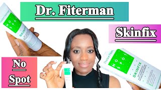 Dr Fiterman Skinfix No Spot Skin Brightening Treatment Review Face Gel [upl. by Aranat751]