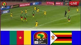 🔴LIVE  Cameroon vs Zimbabwe • Live Stream AFCON Qualifiers202425 Today Full Match Analysis [upl. by Bourgeois657]