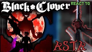 🍀 Black Clover react to Asta  🇬🇧🇺🇲🇷🇺🇧🇷  Black clover react Captains react 🍀 [upl. by Eiramyma409]