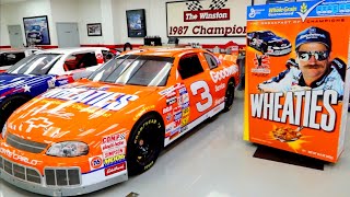 RICHARD CHILDRESS RACING Museum  20 DALE EARNHARDT Race Cars On DISPLAY [upl. by Eittik]