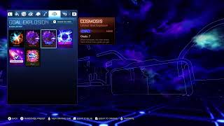 Cosmosis Cobalt Goal Explosion ROCKET LEAGUE [upl. by Waddle452]