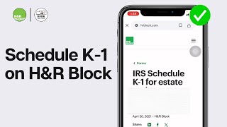 How to Schedule K1 on HampR Block Explained  Schedule K1 Filing Instructions 2024 [upl. by Suitangi]