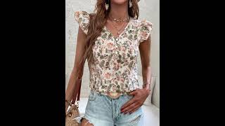 BLUSAS DE MODA ⭐ blusa fashionstyle onlineshopping blusas fashion shirts tendenciasmoda [upl. by Asiluy]