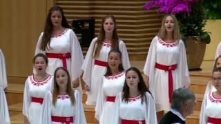 13 Laudate dominum Hungary Cantemus Childrens Choir 주 찬양하라 헝가리 칸테무스청소년합창단 세계 어린이합창제 2016 [upl. by Lierbag]