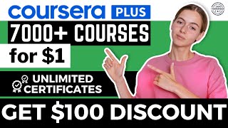 Coursera Offer ALERT  7000 Courses with Certificates 🤩  Coursera Plus Discount September 2023 [upl. by Darrej999]