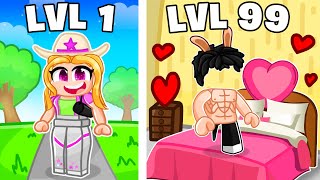 LEVEL 1 ONLINE DATER VS LEVEL 100 Brookhaven RP [upl. by Ylek]