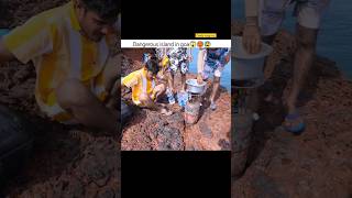 Dangerous island in goa😱🥵😰shortsfeedfunnyviralshort [upl. by Laved145]