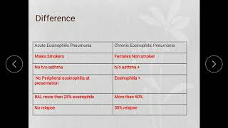 Acute vc Chronic Eosinophilic pneumonia [upl. by Annaul]