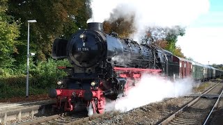 BR 01 1104 mit Sonderzug der IGE am 121024 von Nürnberg nach Lindau und zurück [upl. by Hcab]