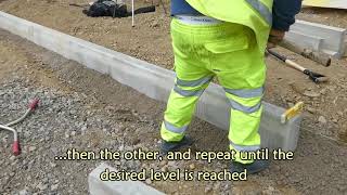 The basics of kerb laying [upl. by Alieka]