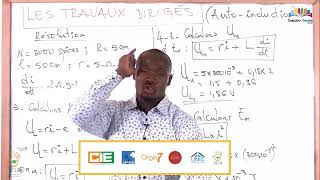 Terminale C D  Physique Electricité  les travaux dirigés  auto  induction [upl. by Oiracam996]