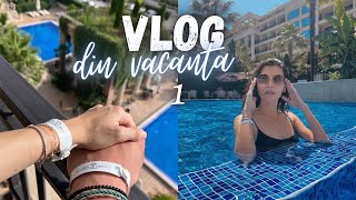 Vlog din vacanta 1  Detalii despre SUPER hotel suveniruri si multa mancare ☀️ [upl. by Akoyn]