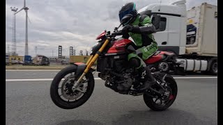 Ducati Monster SP Test Beginner motor op topniveau [upl. by Telrats697]