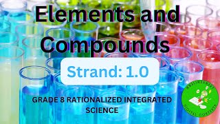 Elements and Compounds Grade 8 RATIONALIZED INTEGRATED SCIENCE [upl. by Inod]