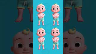 JJ Belly Button Remix 🪩 cocomelon shorts kids CoComelon Nursery Rhymes [upl. by Aslin]