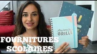 ► MES FOURNITURES SCOLAIRES 2017 [upl. by Aniuqal737]