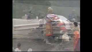 1993 Salem Speedway Jeff Ellisons Tremendous Crash AFTERMATH [upl. by Elephus840]