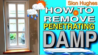 How to remove penetrating damp [upl. by Gnivri]