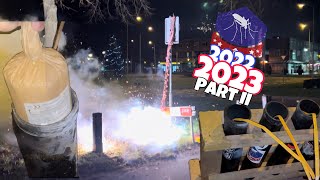 VUURWERK COMPILATIE 2022  2023  OUD amp NIEUW  DEEL 2 [upl. by Kolosick]