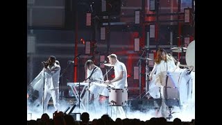 Imagine Dragons amp Kendrick Lamar  RadioactivemAAd City 2014 Grammys HIGHEST QUALITY [upl. by Buskirk]