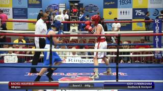 Haringey Box Cup SF  Rachel Holifield v Jody Cunningham [upl. by Nolyk17]