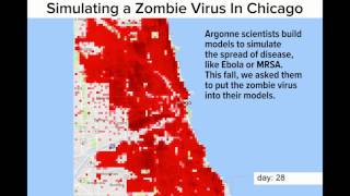 Argonne simulates zombie virus outbreak [upl. by Anirpas341]