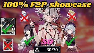 100 F2P Camellya VS all of TOA even Scar 😮😮  Wuthering waves F2P [upl. by Malha]