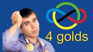 He won 4 gold medals in the International Math Olympiads tips and tricks [upl. by Halika]